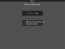 Tablet Screenshot of engravedforever.com